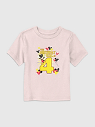 Image number 1 showing, Disney Mickey Birthday Girl Is 4 Graphic T-Shirt for Toddler