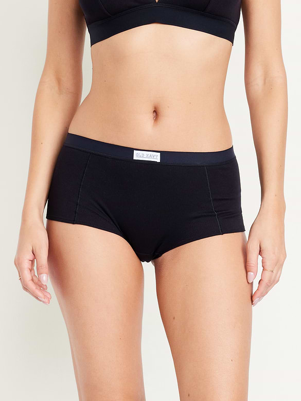 Ribbed Hipster Underwear