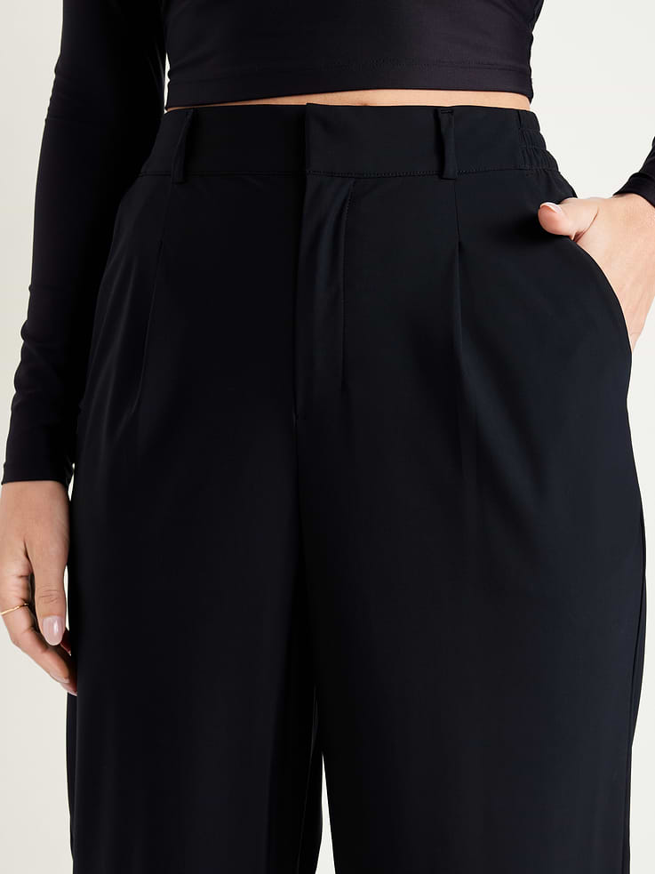 Image number 3 showing, High-Waisted SleekTech Trouser Pants