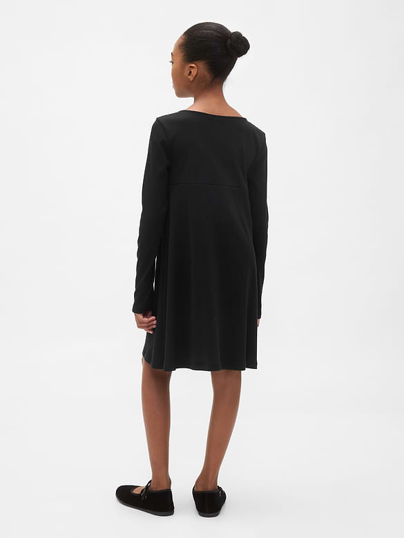 Kids Rib Bow Dress