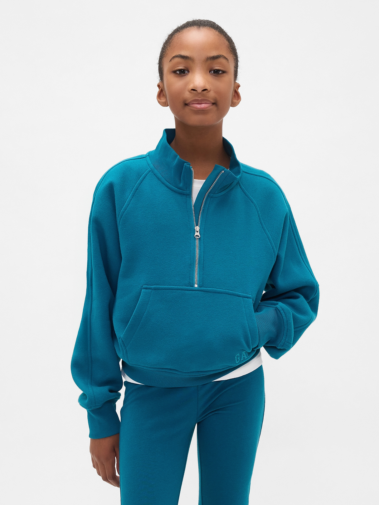 Kids VintageSoft Half-Zip Pullover | Gap