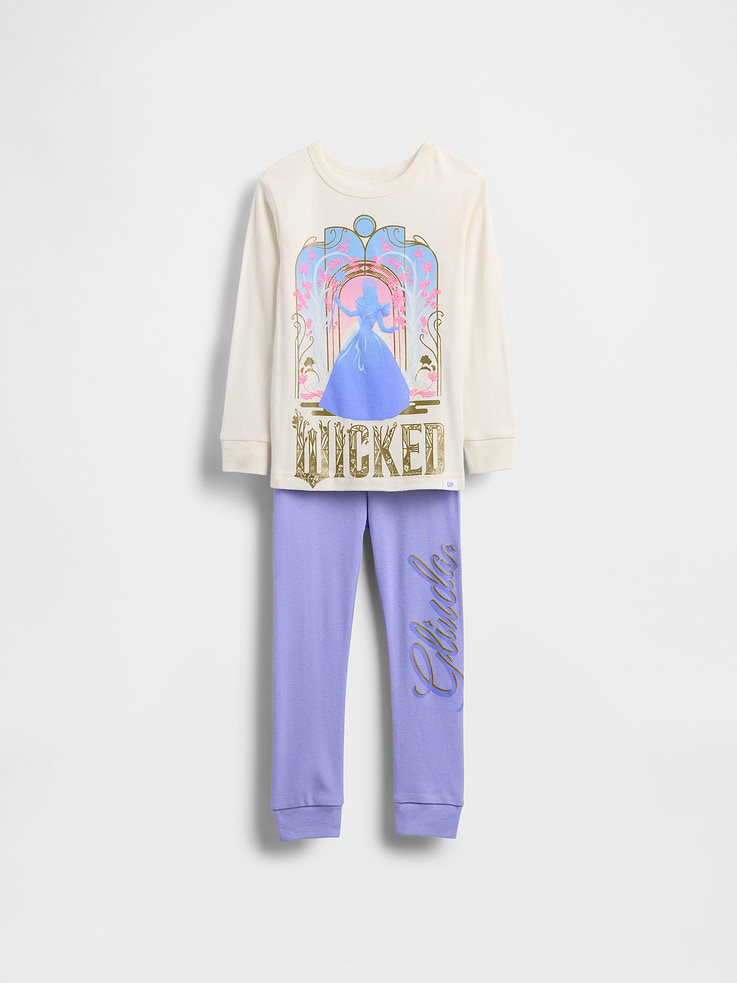 Image number 1 showing, Baby & Toddler Wicked Organic Brushed Cotton PJ Set
