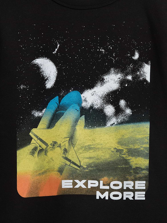 Kids Crewneck Graphic Sweatshirt