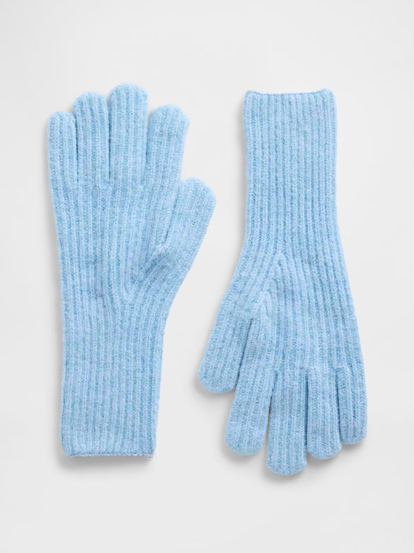 CashSoft Recycled Ribbed Gloves