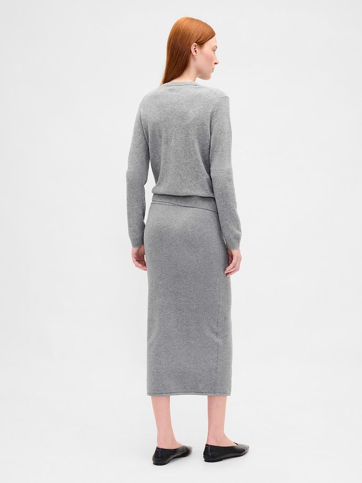 Image number 2 showing, CashSoft Stretch Midi Skirt