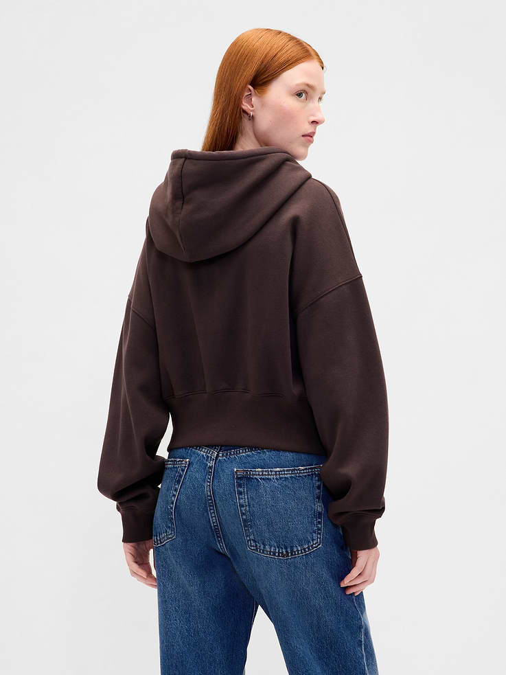 Image number 3 showing, VintageSoft Wedge Zip Hoodie