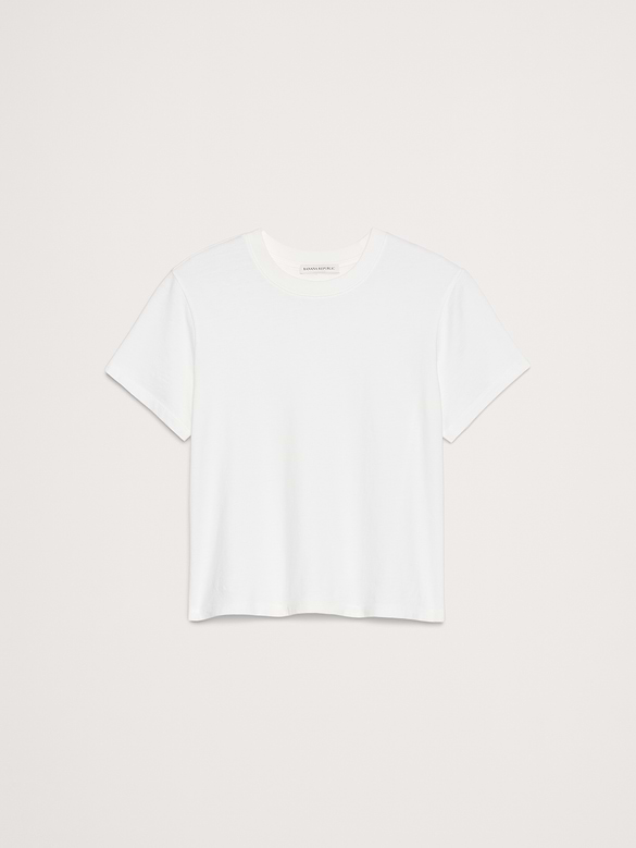 Vintage Cotton Crew-Neck T-Shirt