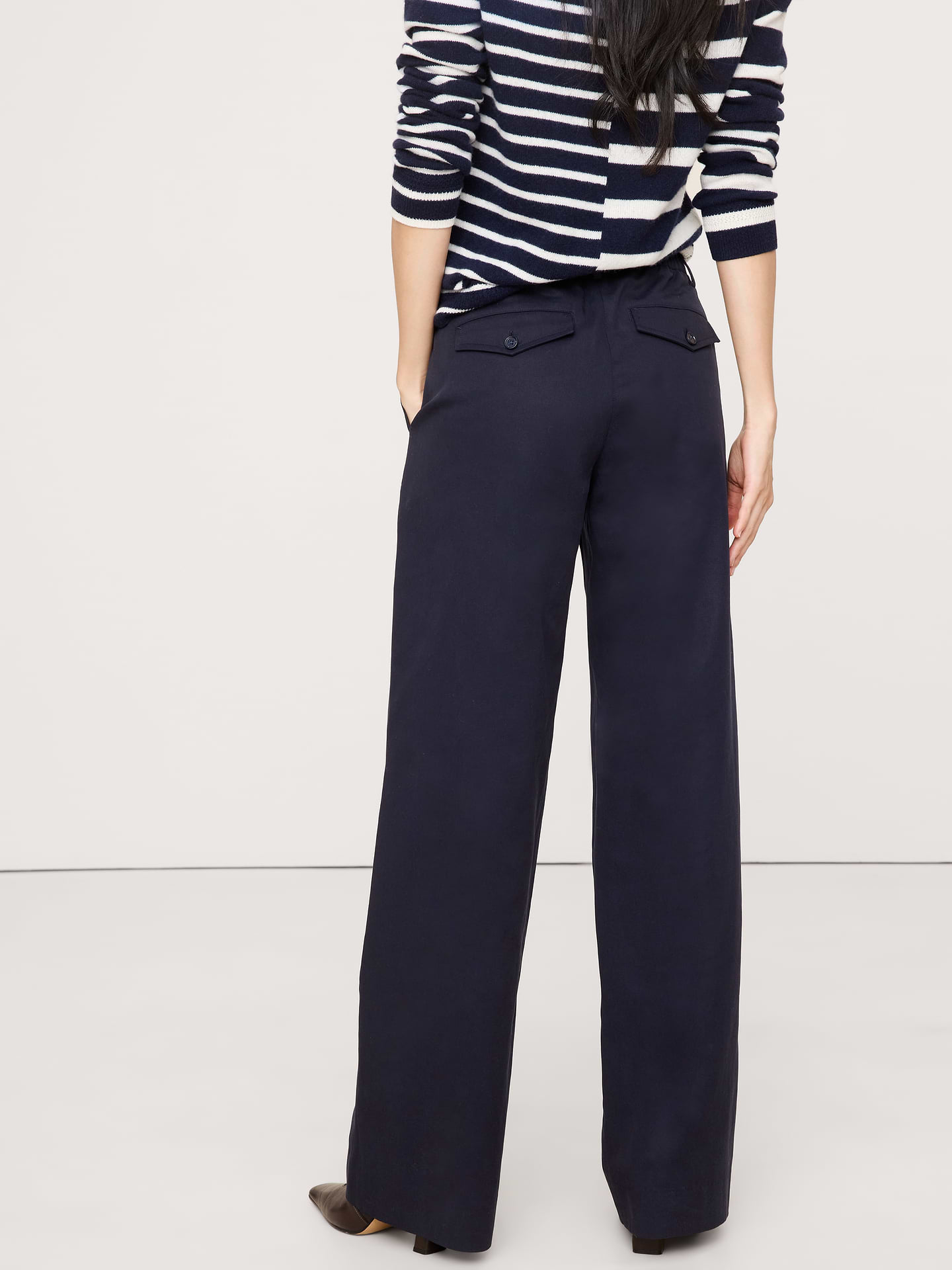 Image number 6 showing, The Everyday Wide-Leg Pant in Tencel™-Cotton