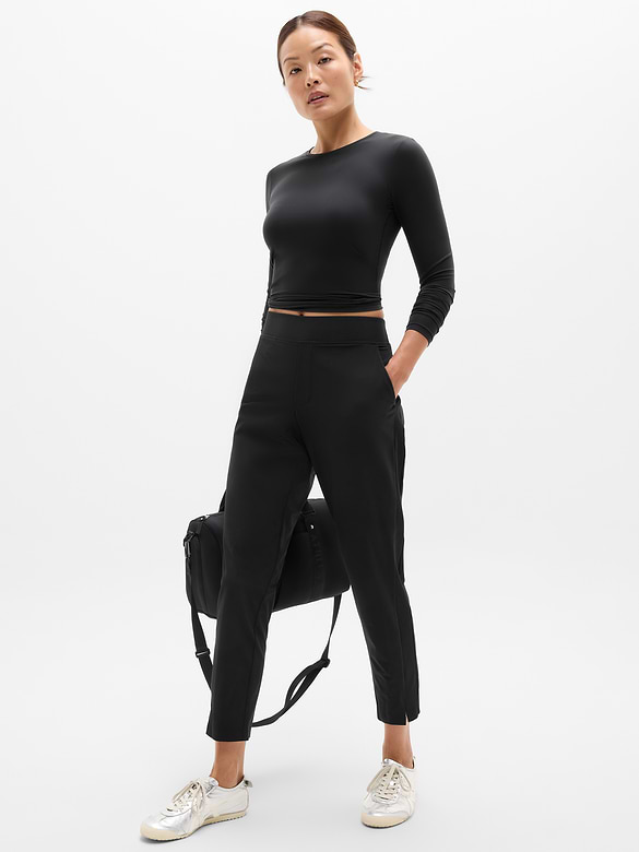 BodyMove Crew Neck Long Sleeve Top