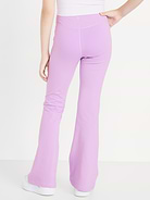 Image number 2 showing, High-Waisted PowerChill Crossover Flared Leggings for Girls