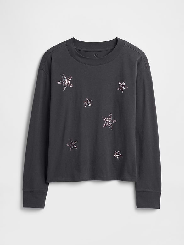 Kids Oversized Graphic T-Shirt