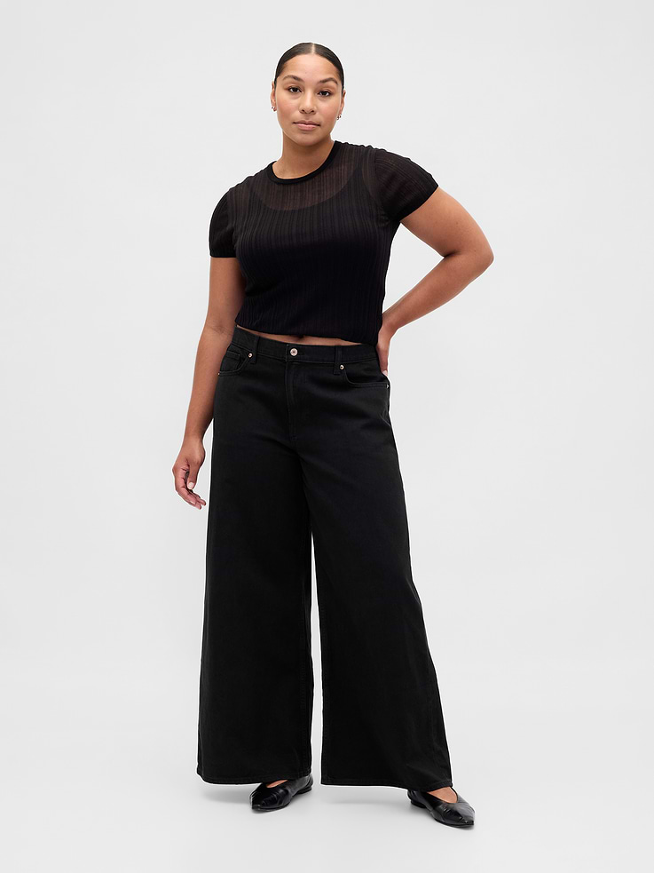 Image number 5 showing, Low Slung UltraSoft Extra Baggy Jeans