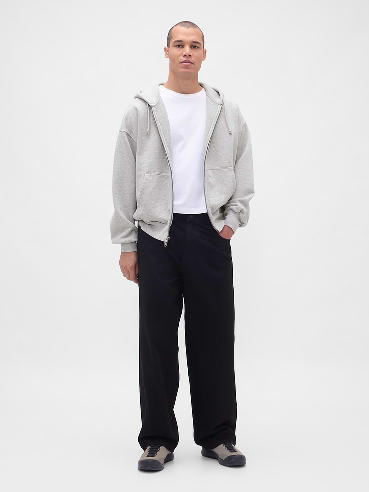 Image 2 of 8, Adult Extra Heavyweight French Terry Zip Hoodie