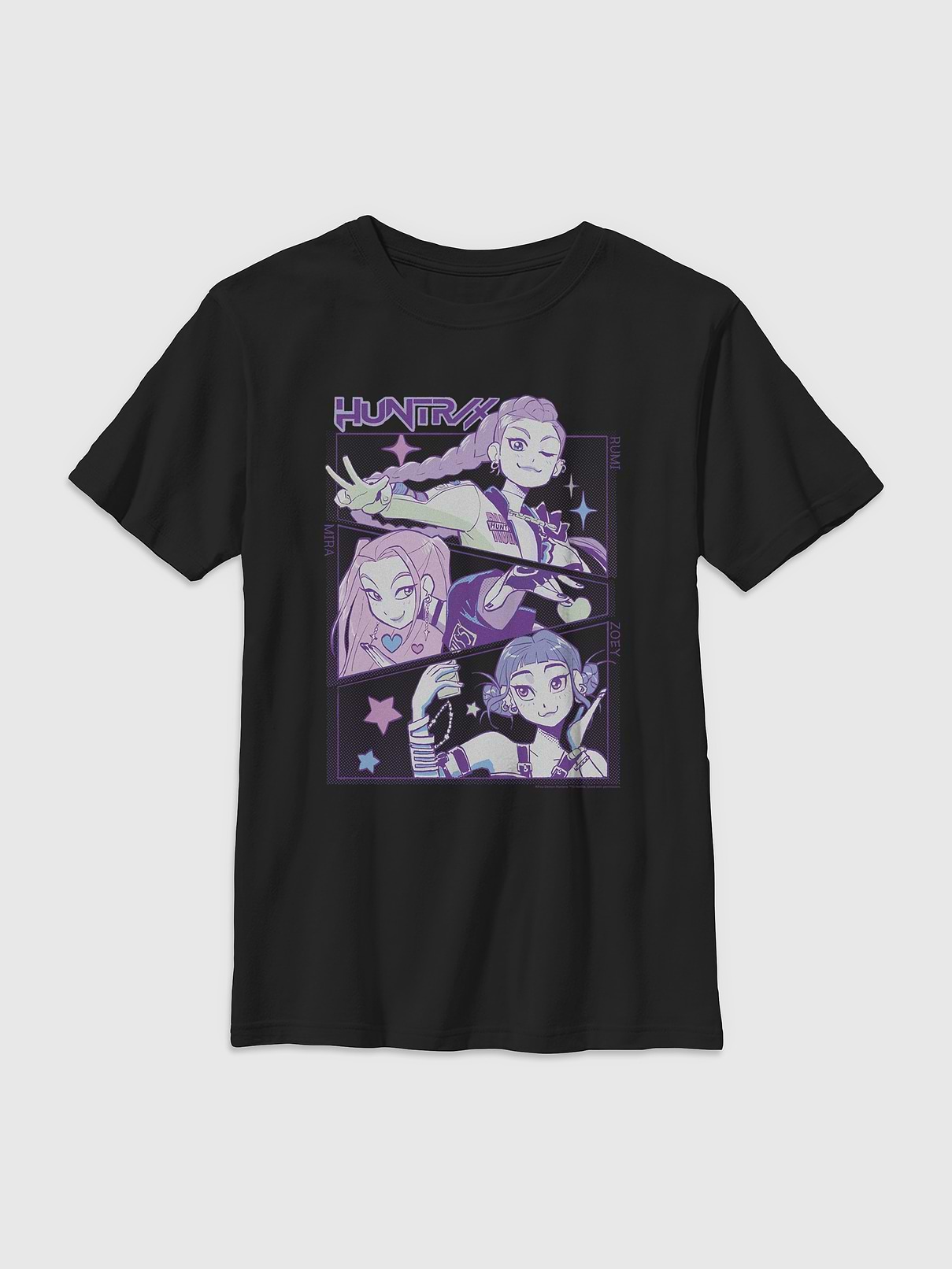 Image number 1 showing, K-Pop Demon Hunters Hero Group Graphic T-Shirt For Kids