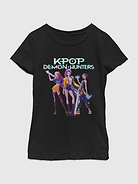 Image number 1 showing, K-Pop Demon Hunters Hero Group Graphic T-Shirt For Girls