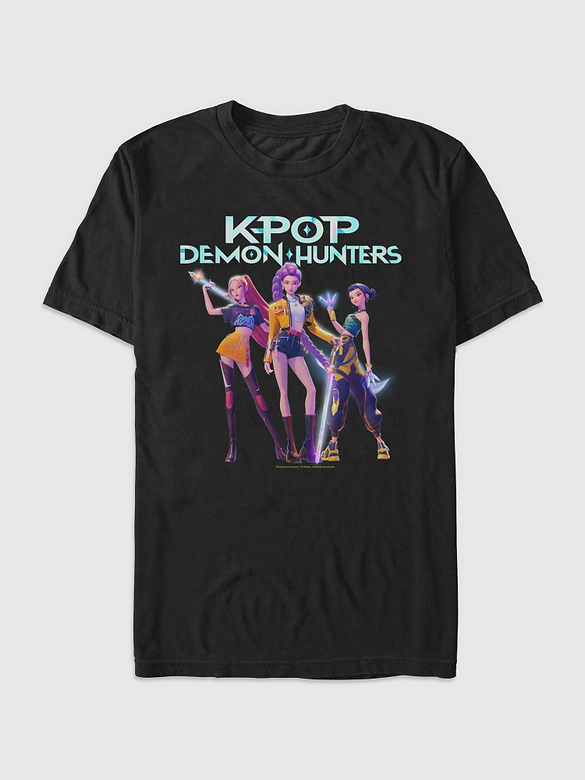 K-Pop Demon Hunters Hero Group Graphic T-Shirt