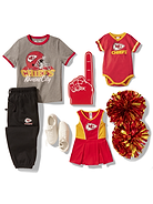 Image number 3 showing, Kansas City Chiefs Fitted Graphic Ringer T-Shirt for Girls