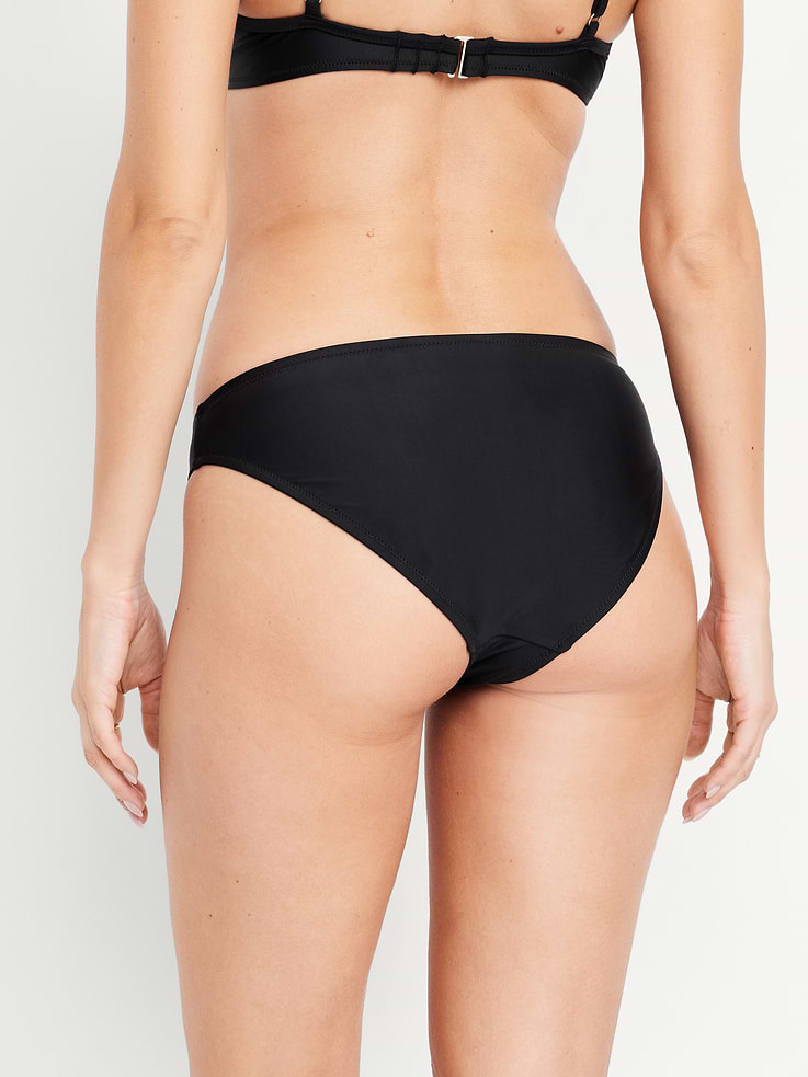 Image number 2 showing, Mid-Rise Bikini Swim Bottoms