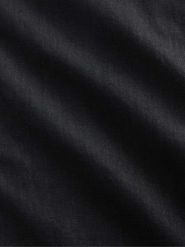 Image number 4 showing, Linen-Blend Midi Shirtdress