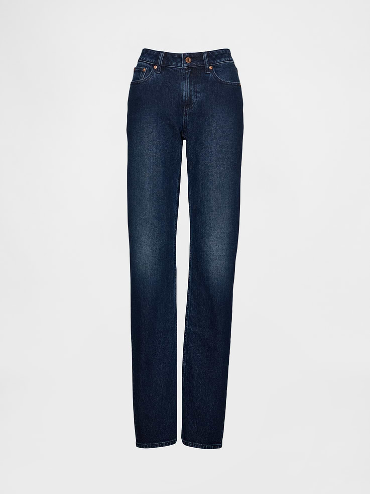 Image number 6 showing, Curvy Low Rise '90s Slim Straight Jeans