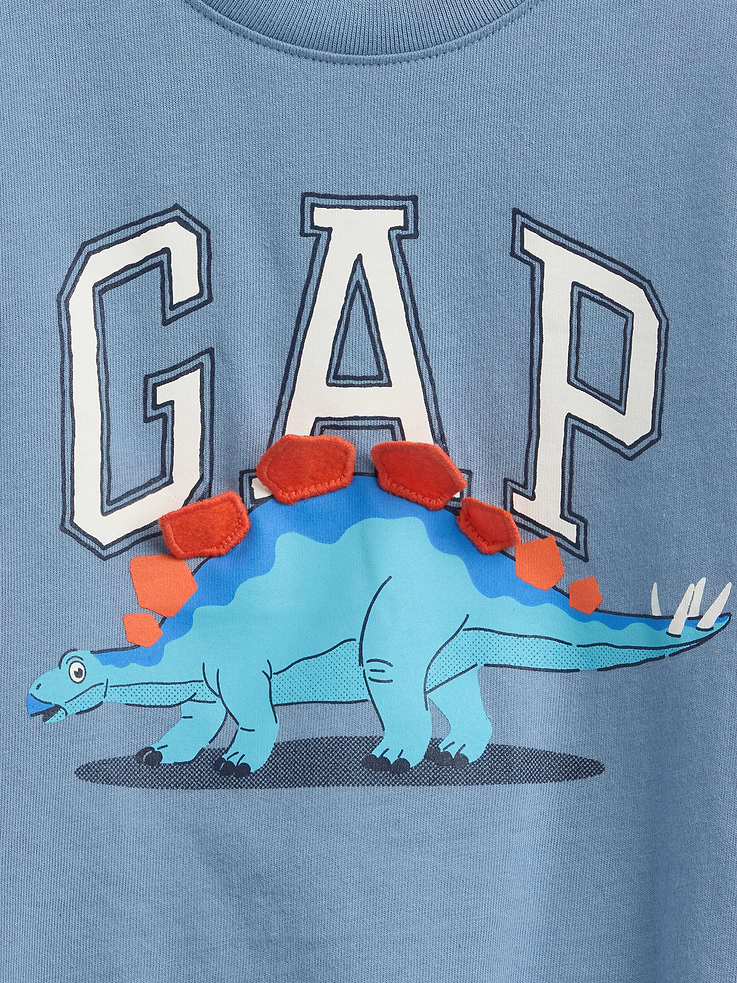 Image number 3 showing, Baby & Toddler Dino Logo T-Shirt