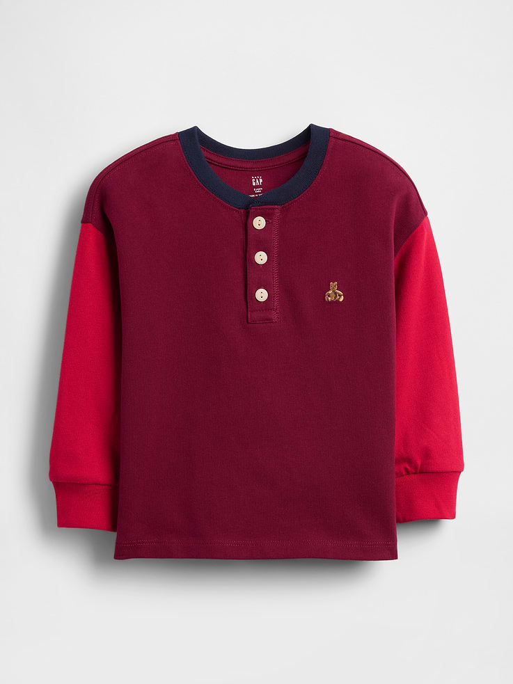 Image number 2 showing, Baby & Toddler Henley Shirt
