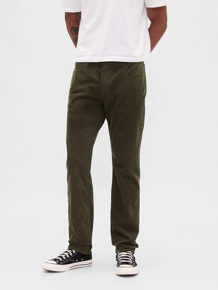 Image number 2 showing, Corduroy Straight Pants