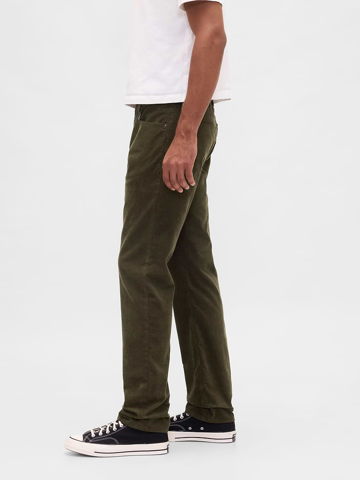 Image number 3 showing, Corduroy Straight Pants