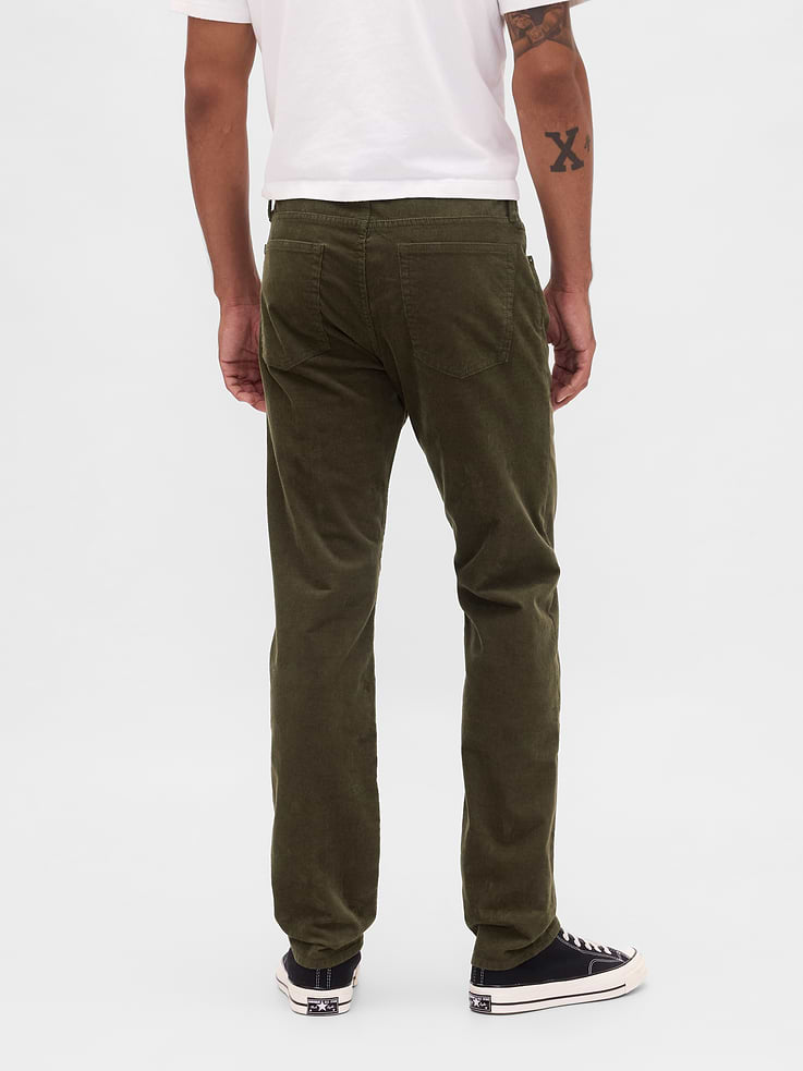 Image number 4 showing, Corduroy Straight Pants
