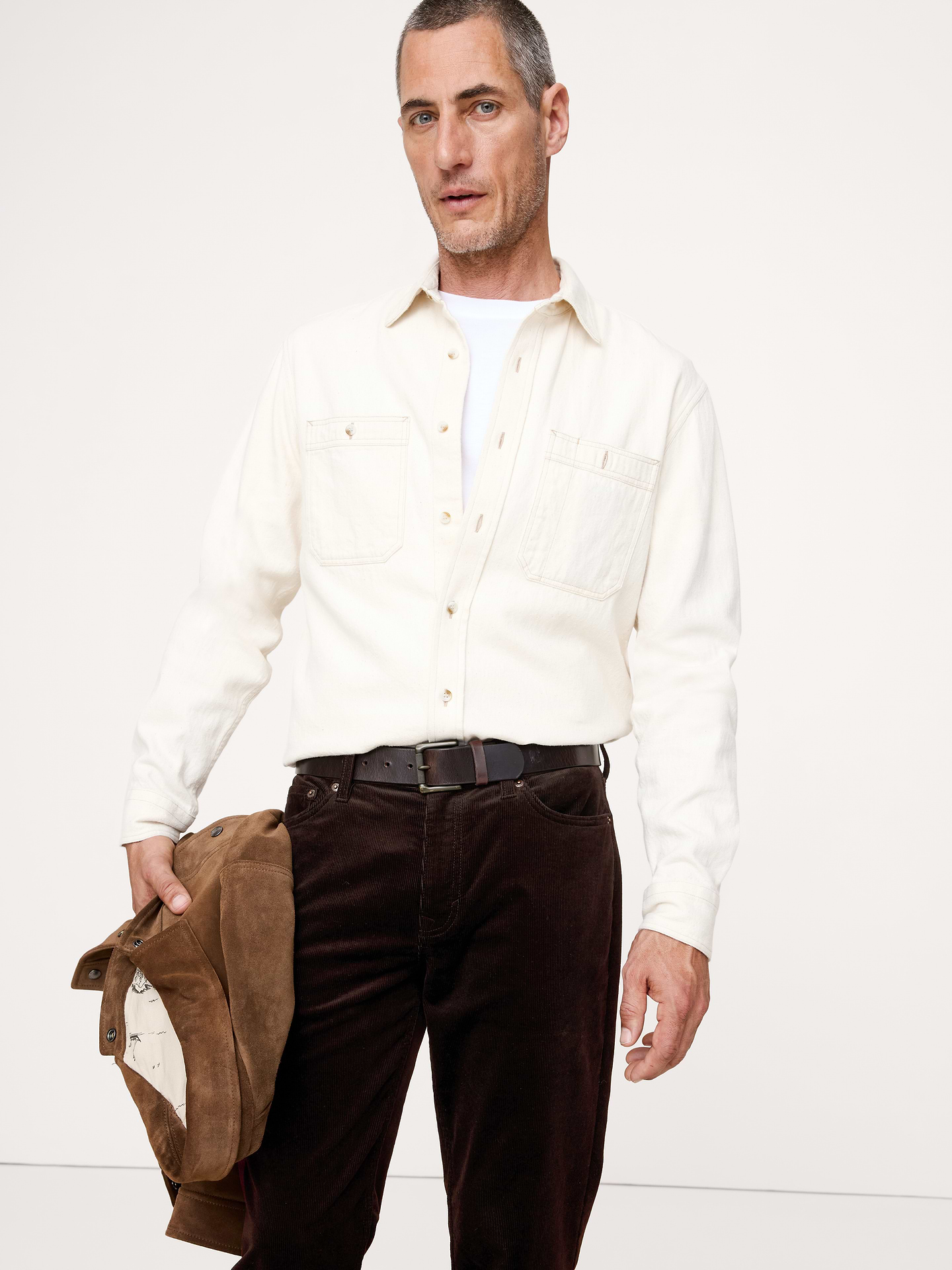 Image number 4 showing, Straight Stretch-Corduroy Traveler Pant