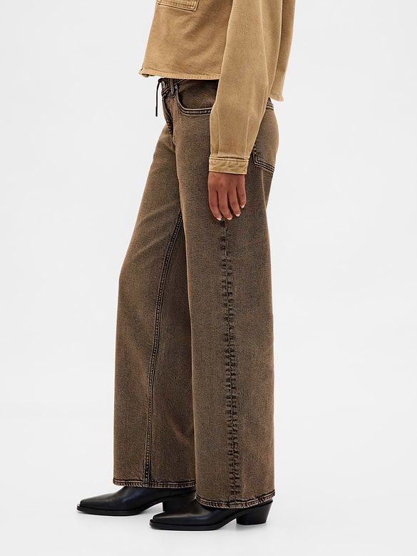 Low Rise '90s Loose Jeans