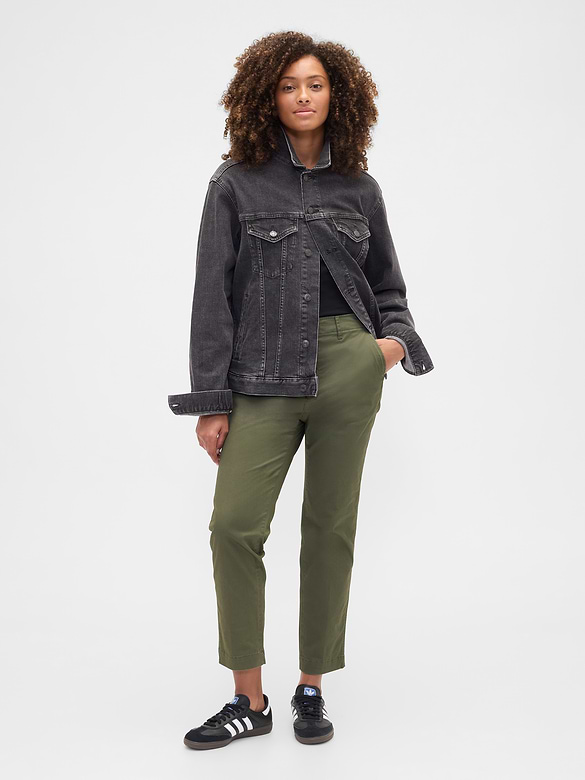 Mid Rise Downtown Khakis