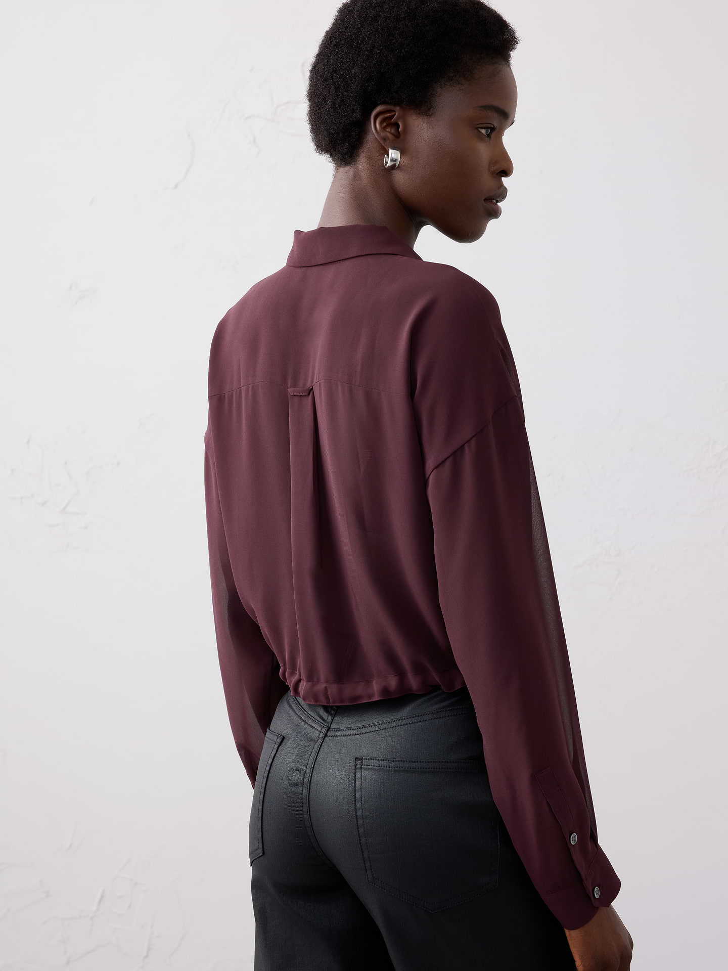 Image number 2 showing, Cinched Hem Shirt