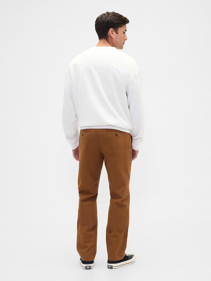 Image 2 of 6, GapFlex Essential Khakis in Straight Fit