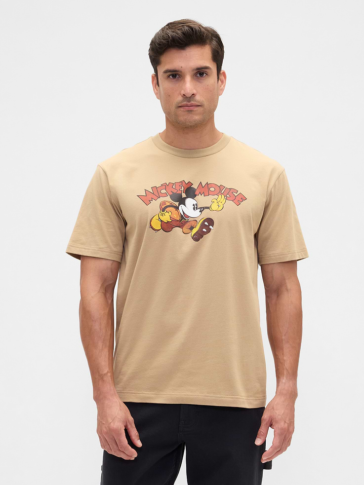 Image number 1 showing, Gap × Disney Mickey Mouse Everyday Soft Relaxed Graphic T-Shirt