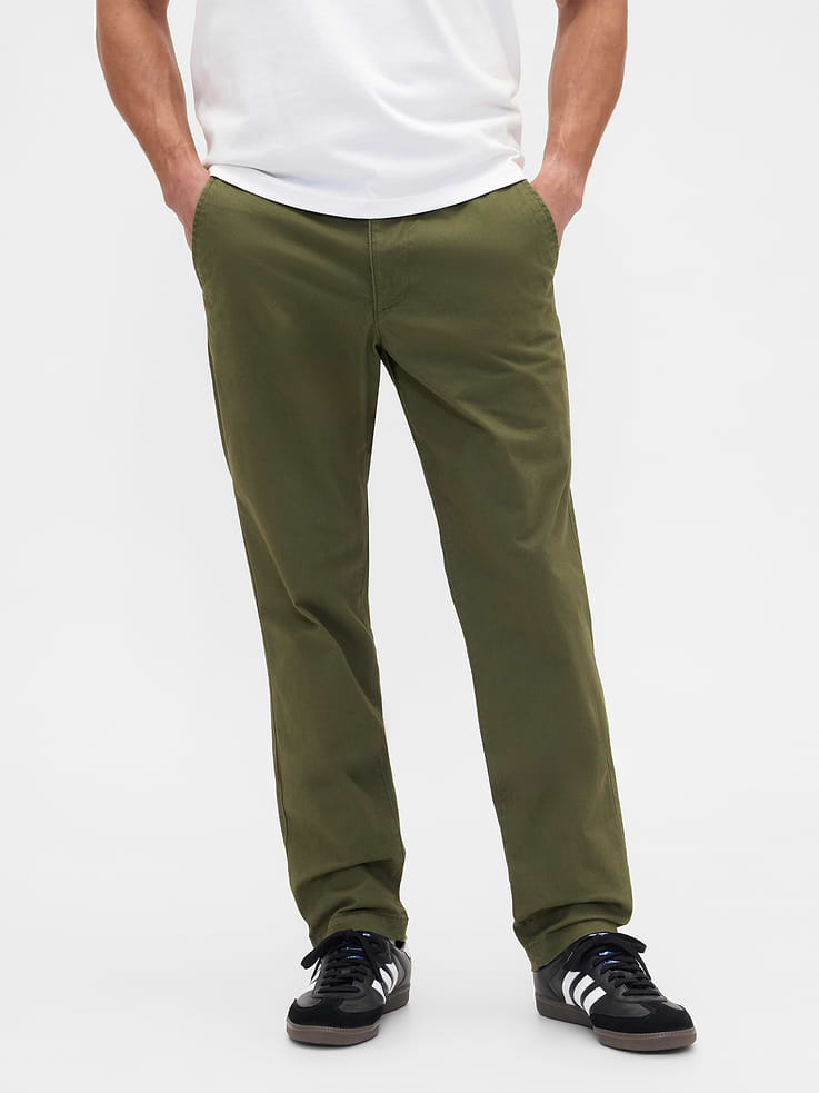 Image 3 of 6, GapFlex Essential Khakis in Slim Fit