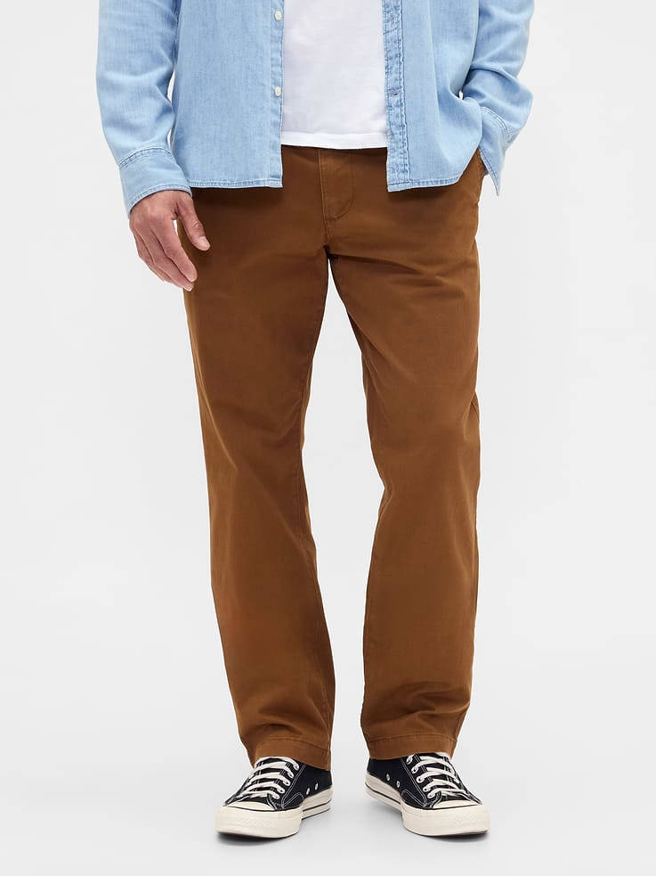 Image 3 of 6, GapFlex Essential Khakis in Slim Fit