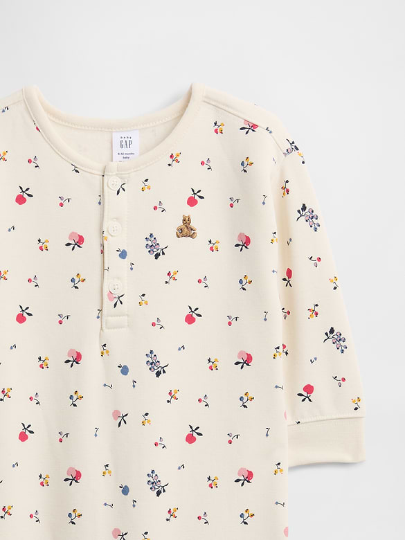 Baby CloudLight Henley One-Piece