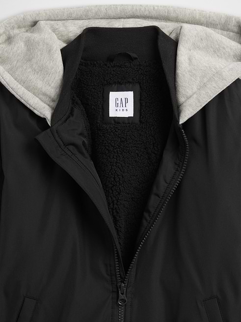 puffer jacket gap boys bomber jacket