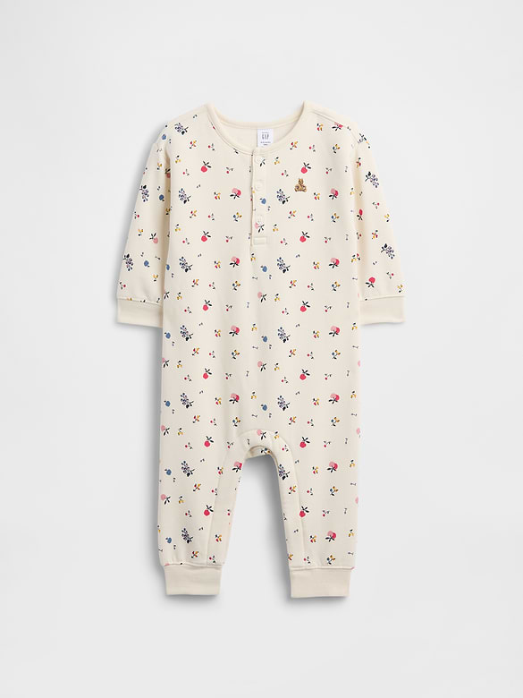 Baby CloudLight Henley One-Piece
