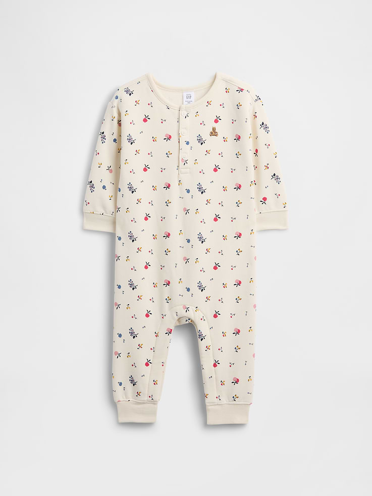 Image number 1 showing, Baby CloudLight Henley One-Piece