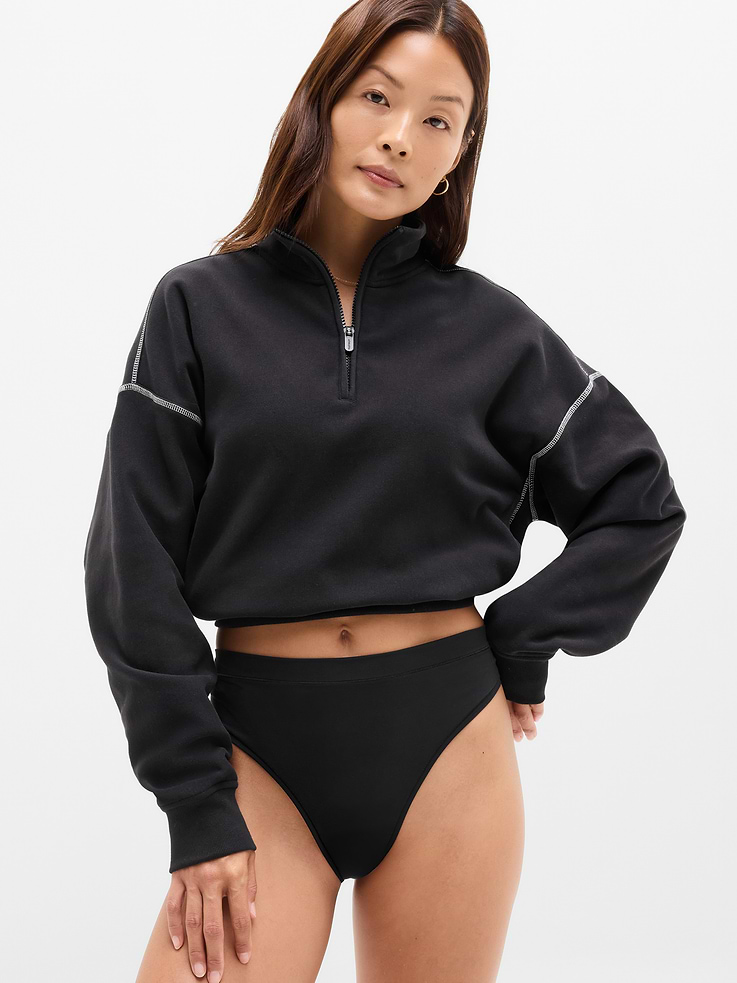 Image number 1 showing, BodyMove High Rise Thong Underwear