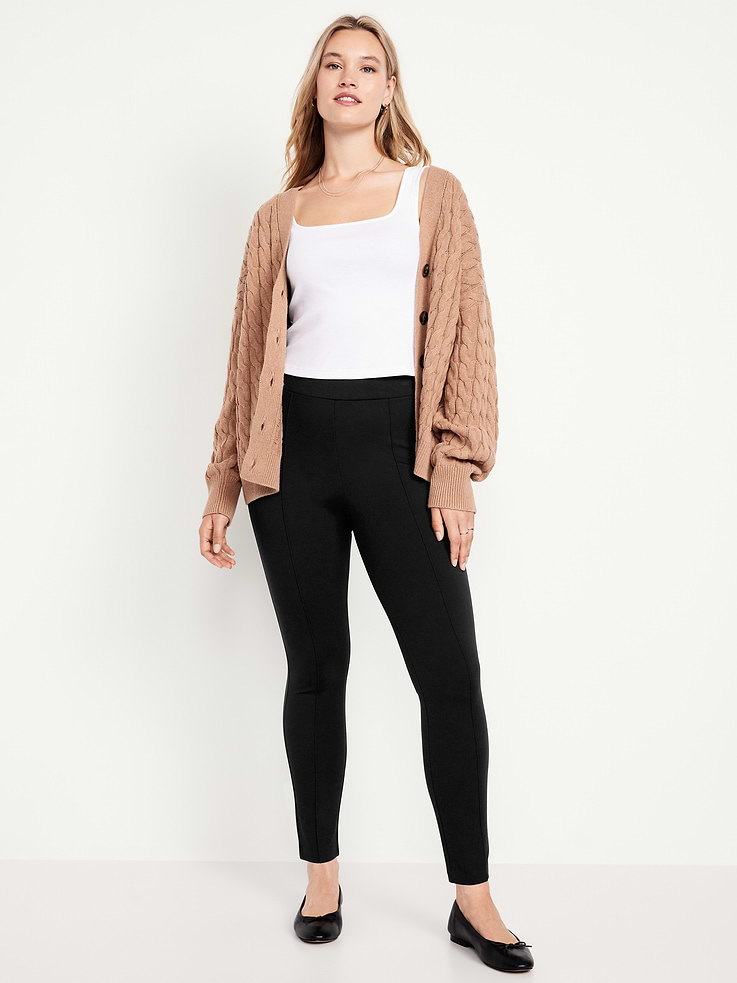 Image number 7 showing, Extra High-Waisted Stevie Skinny Pants