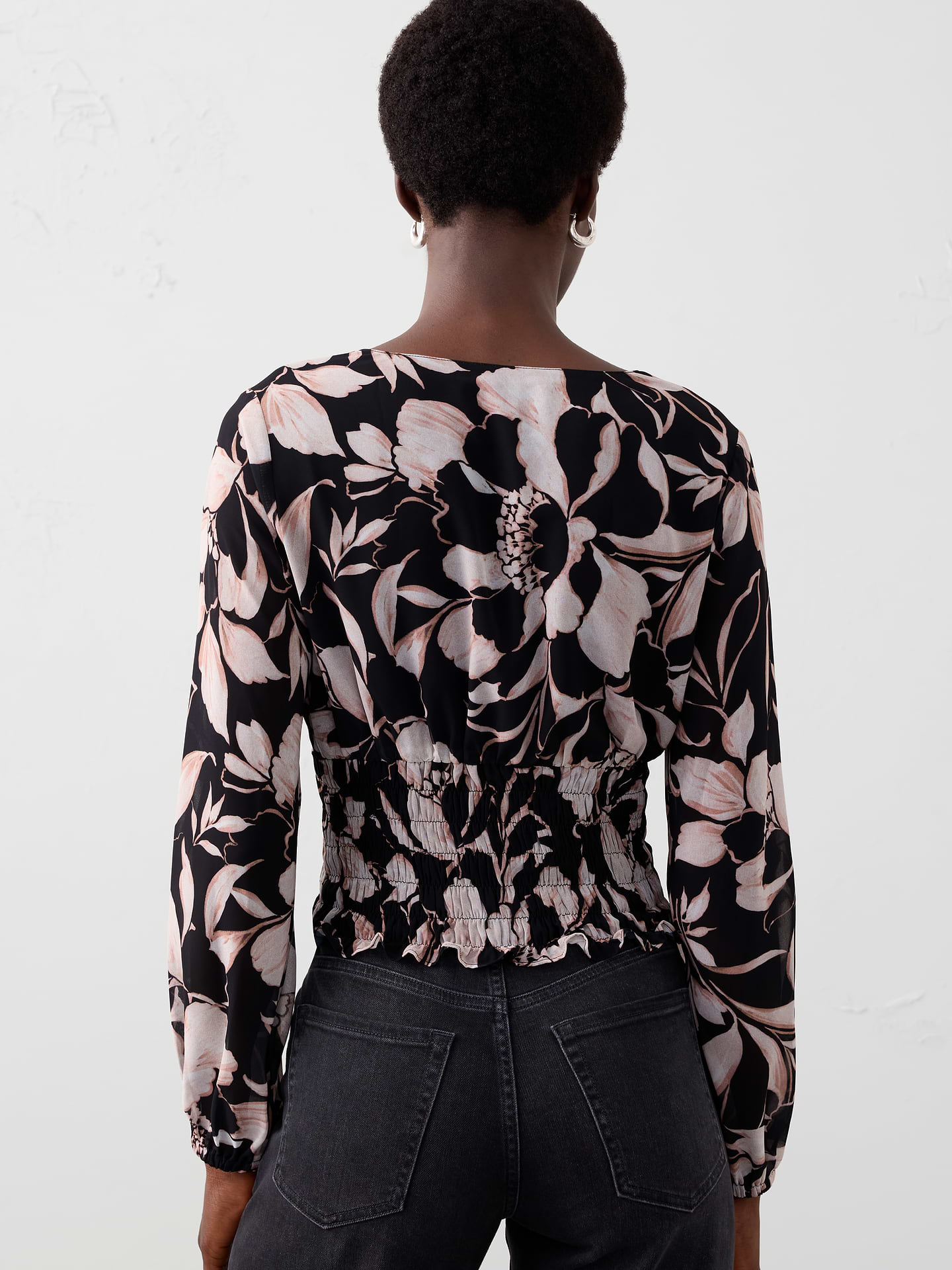 Image number 5 showing, Ruched V-Neck Top