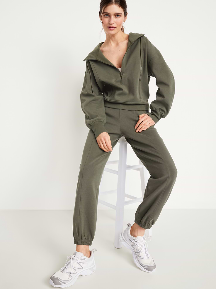 Image number 3 showing, Dynamic Fleece Half-Zip Hoodie Sweatshirt