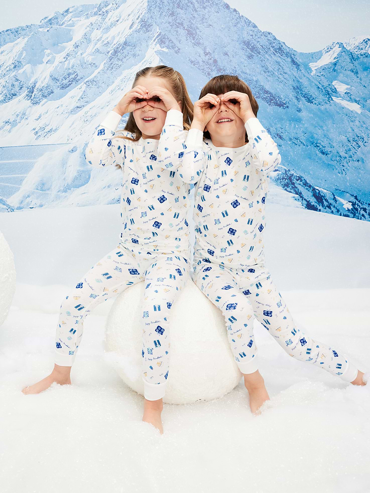 Image number 1 showing, Printed Snug-Fit Pajama Set for Toddler & Baby