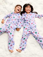 L'image numéro 1 présente Pyjama à motif unisexe pour tout-petit et bébé