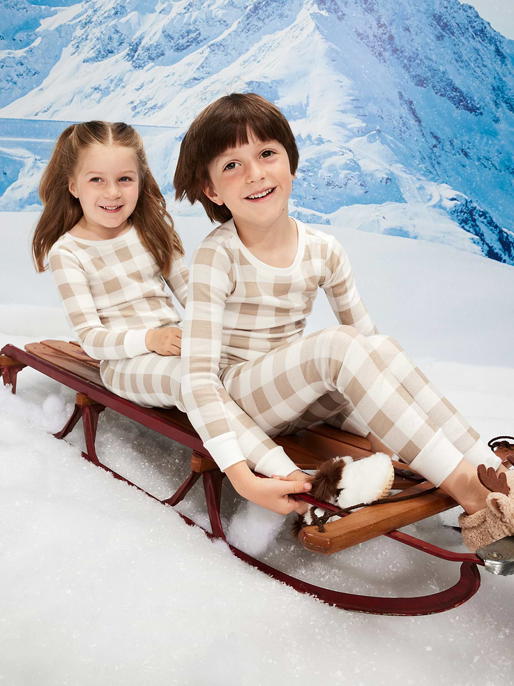Image number 1 showing, Printed Snug-Fit Pajama Set for Toddler & Baby