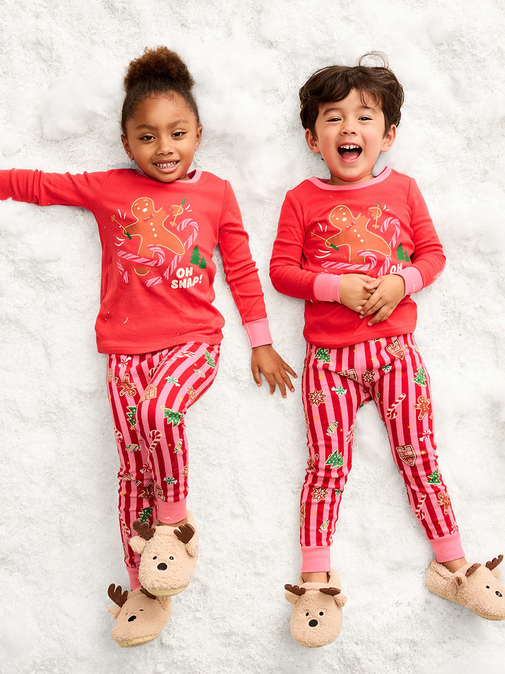 Image number 1 showing, Printed Snug-Fit Pajama Set for Toddler & Baby