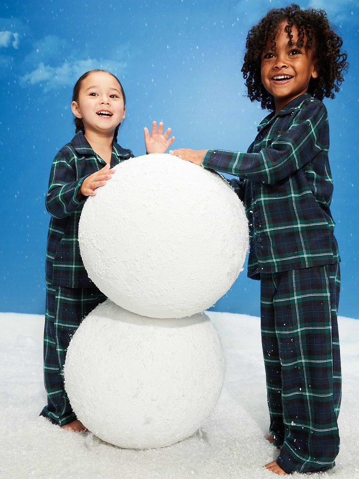 Image number 1 showing, Printed Unisex Pajama Set for Toddler & Baby